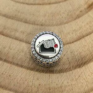 Pandora Teacher Exclusive Charm, S925 Silver Jewelry